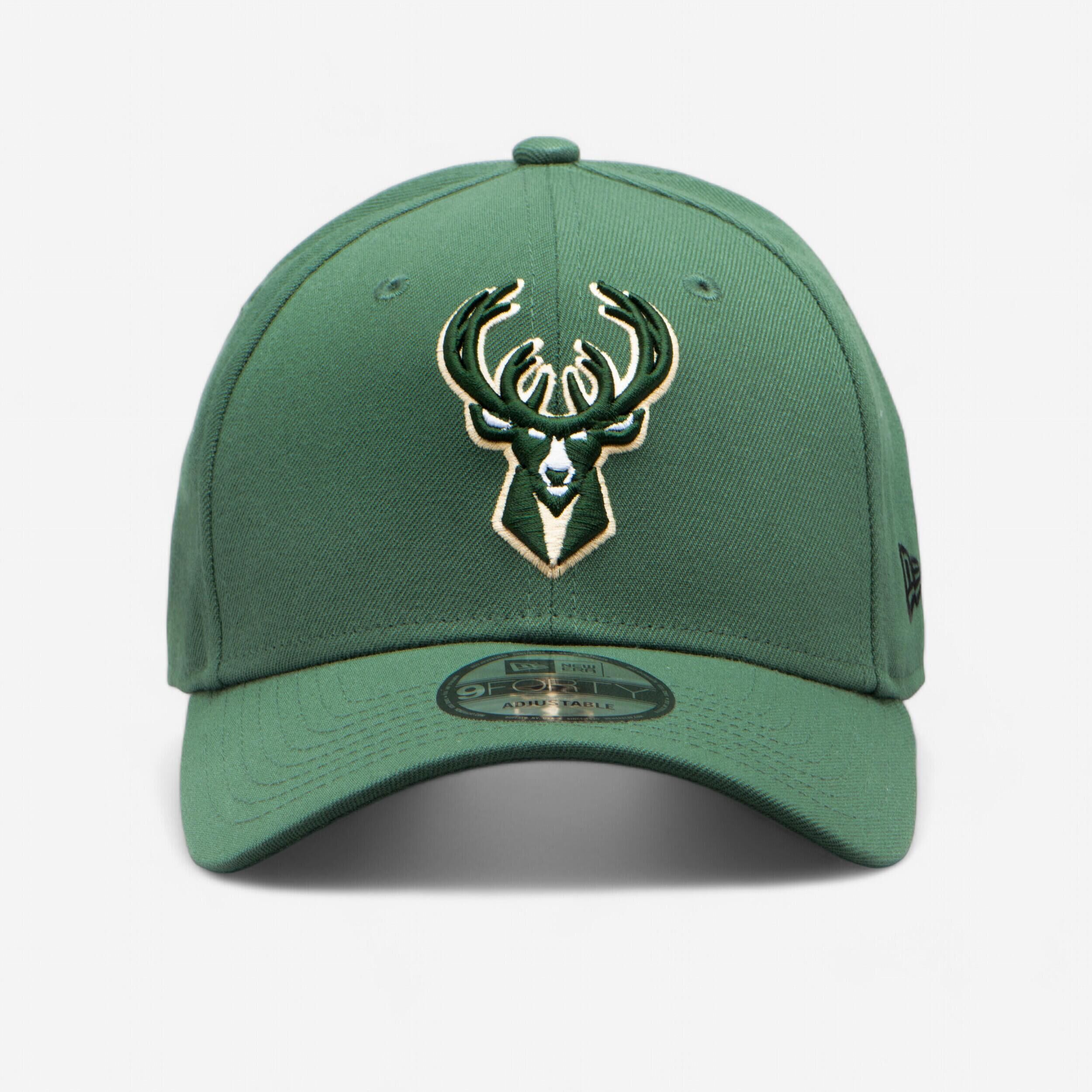 NEW ERA Men's/Women's Basketball Cap NBA - Milwaukee Bucks/Green