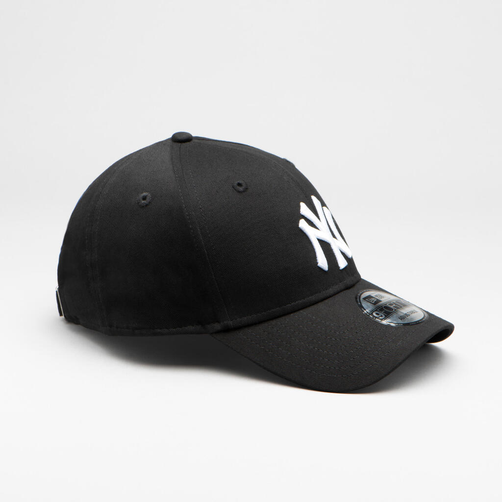 Bejzbalová šiltovka pre dospelých New Era 9 Forty New York Yankees čierno-biela