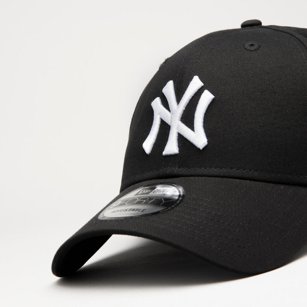Bejzbalová šiltovka pre dospelých New Era 9 Forty New York Yankees čierno-biela