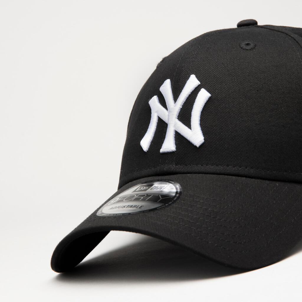 Suaugusiųjų beisbolo kepuraitė „New York Yankees“, juoda