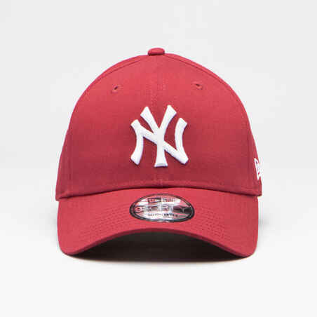 Adult Baseball Cap MLB New Era New York Yankees - Cardinal Red