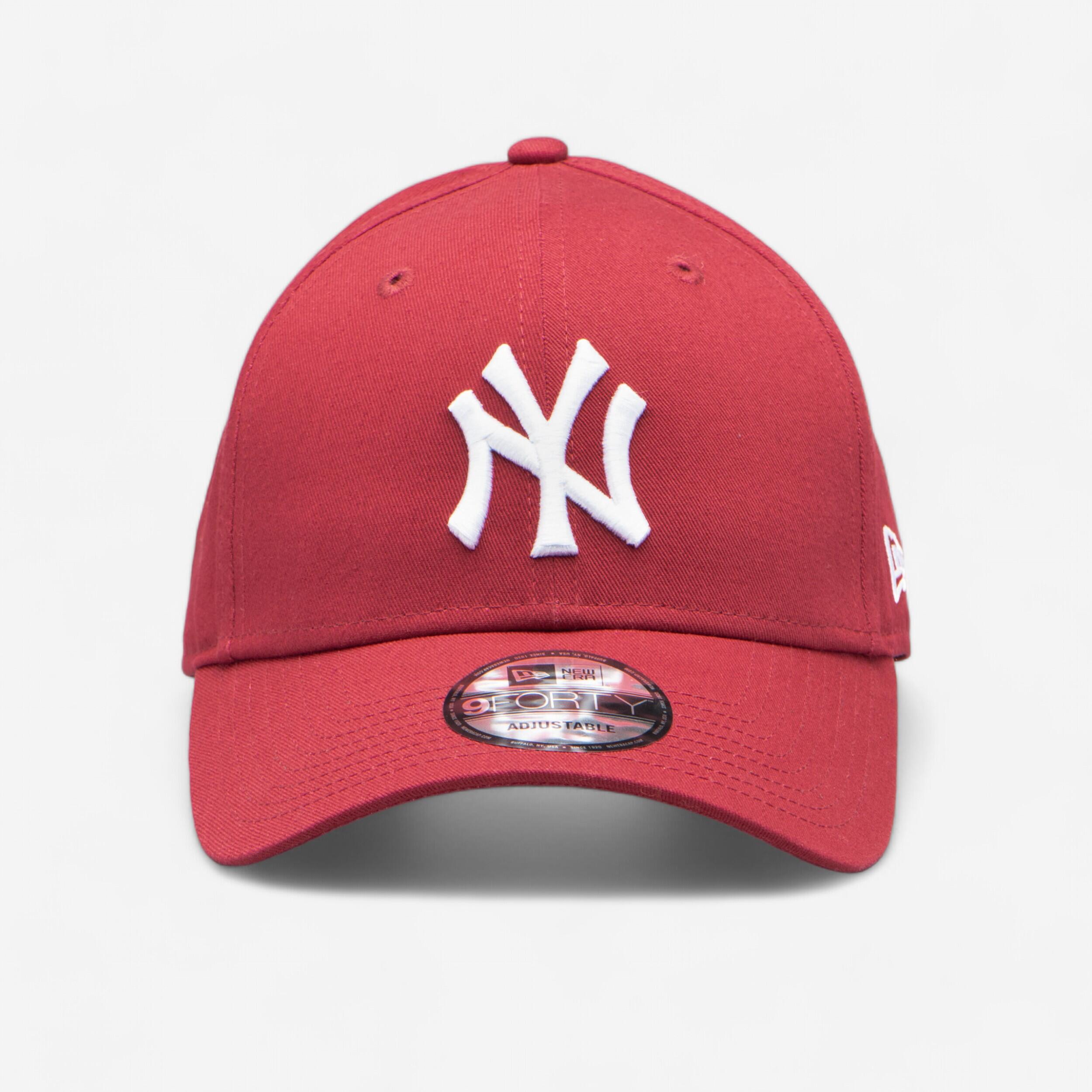 Cappellino baseball adulto NEW ERA 9FORTY NEW YORK YANKEES rosso-bianco NEW  ERA | DECATHLON