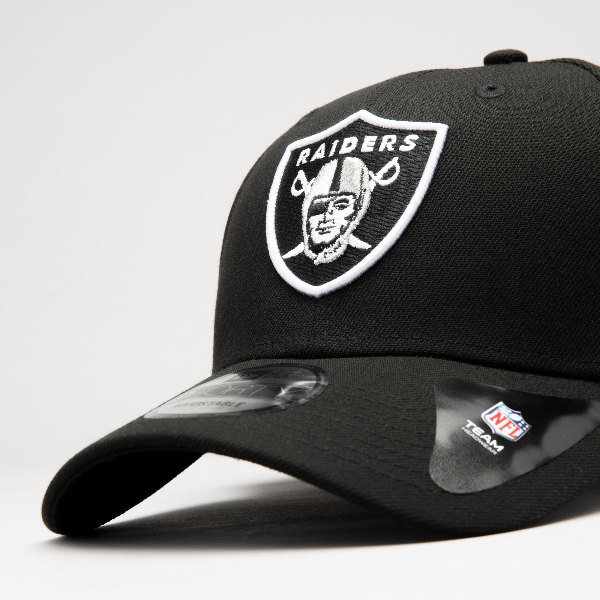 gorra raiders negra