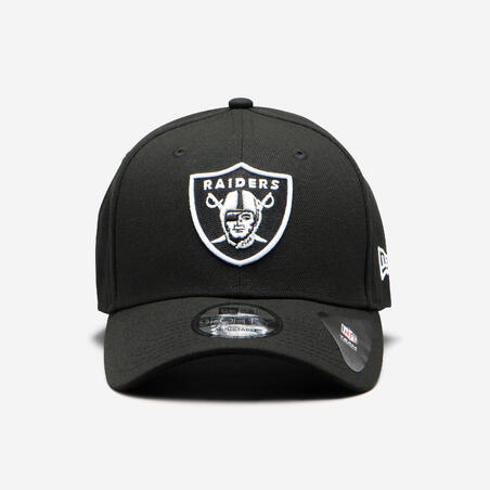 Adult Nfl American Football Cap 9forty Las Vegas Raiders Black Decathlon