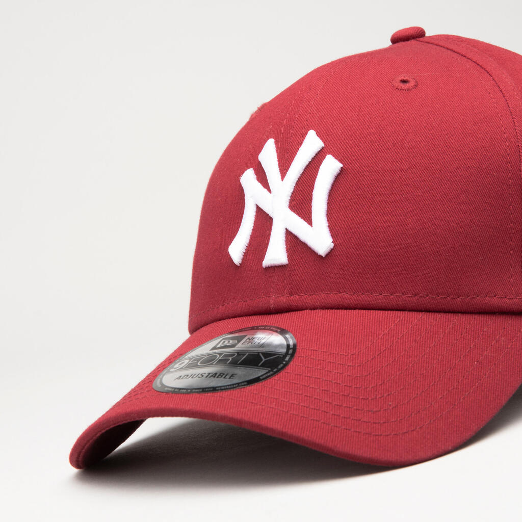 ШАПКА С КОЗИРКА MLB NEW YORK YANKEES, ЧЕРВЕНА