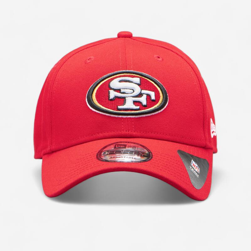 Czapka z daszkiem do futbolu amerykańskiego dla mężczyzn i kobiet NFL New Era San Francisco 49ers