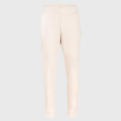 Men's Basketball Tracksuit Bottoms P100 - Beige