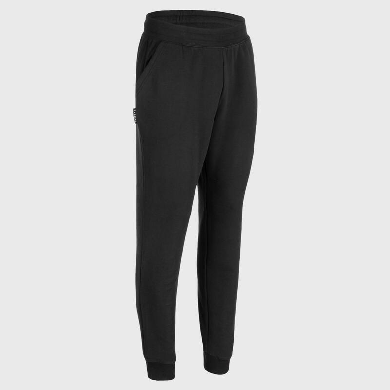 Pantalón Chándal Baloncesto Adulto Tarmak P100 Negro