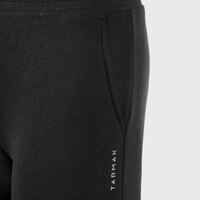 Kids' Basketball Tracksuit Bottoms P100 - Black