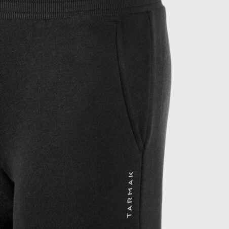 Kids' Basketball Tracksuit Bottoms P100 - Black