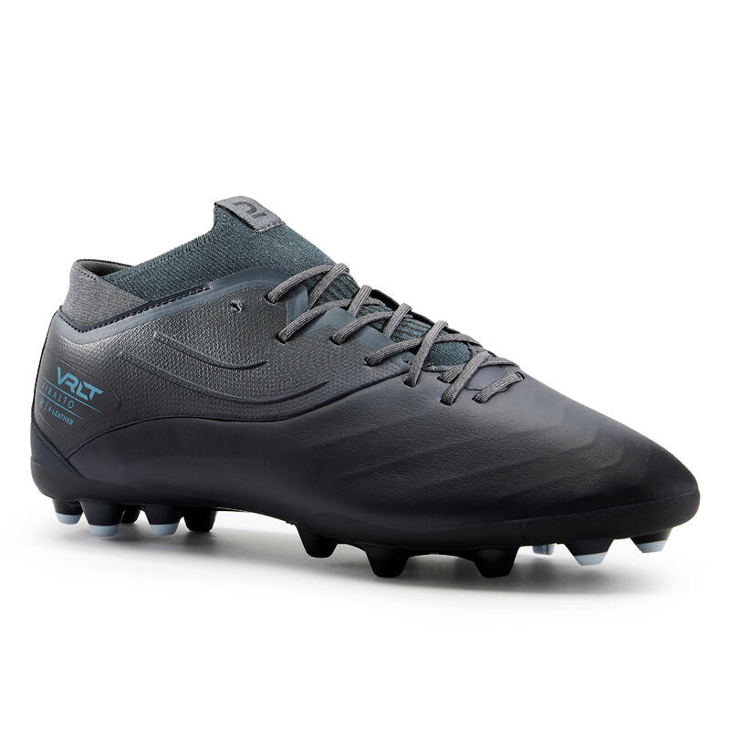 Leather MG Football Boots Viralto IV Premium - Black