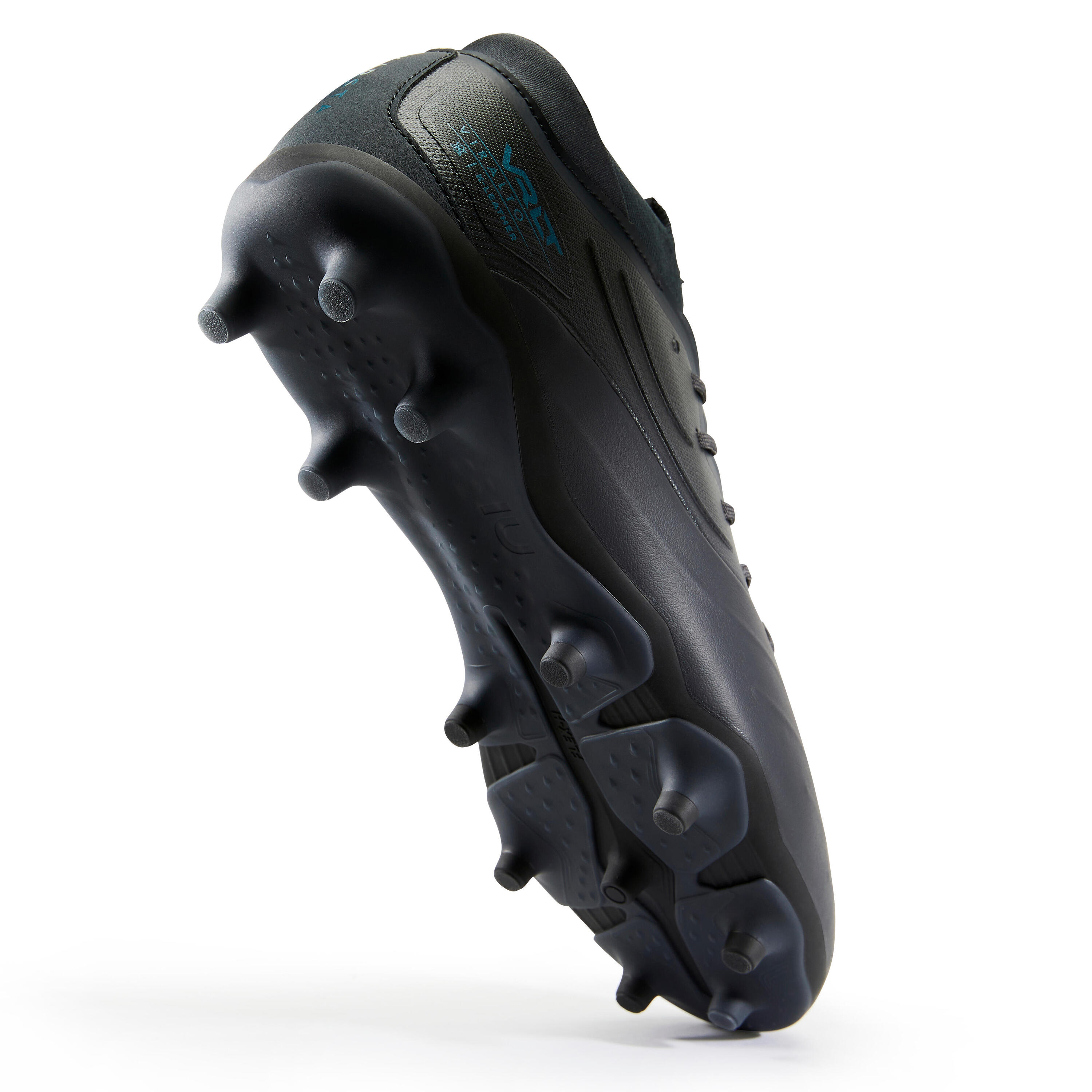 Leather Football Boots Viralto IV Premium FG - Black 5/9