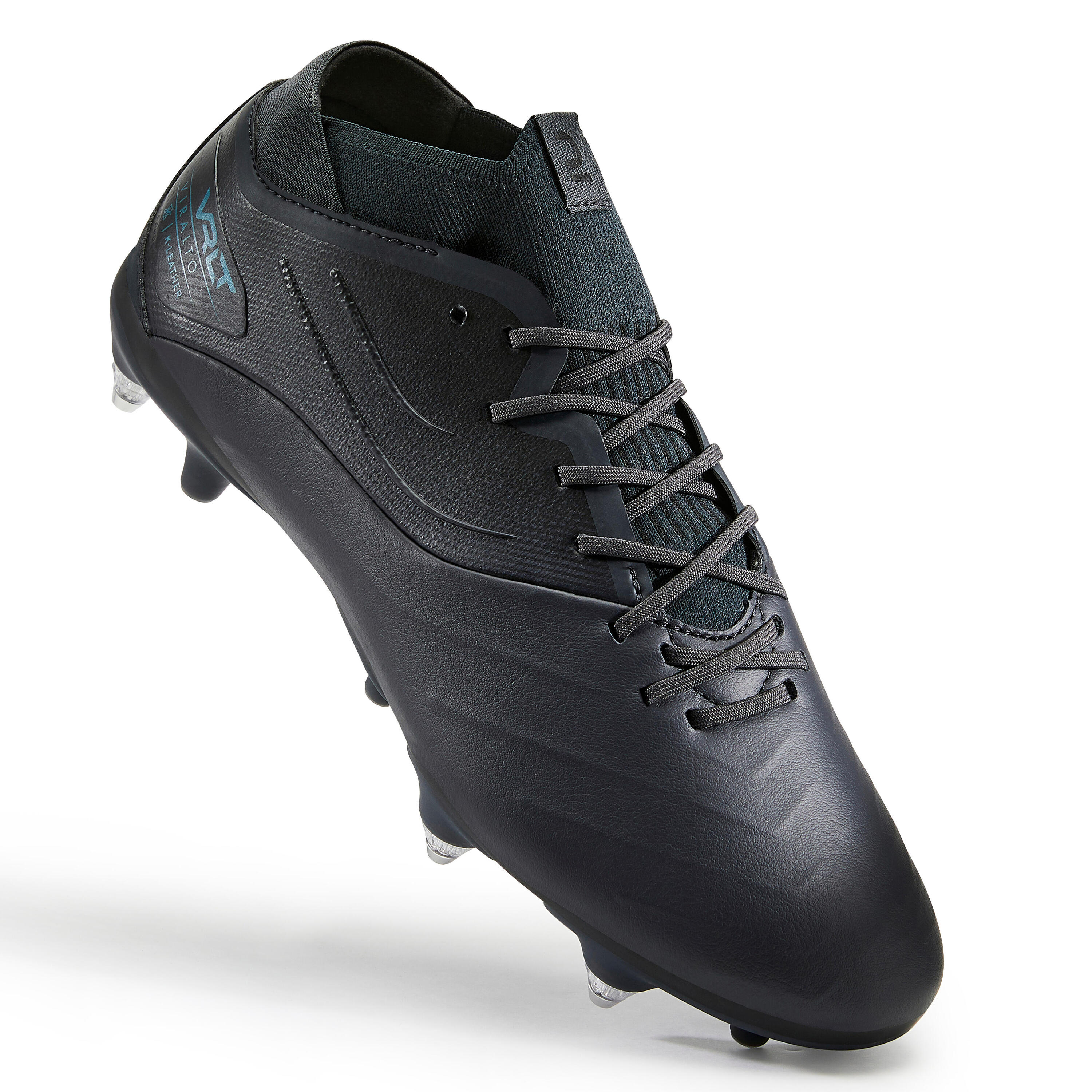 Premium Leather SG Football Boots Viralto IV - Black 4/9