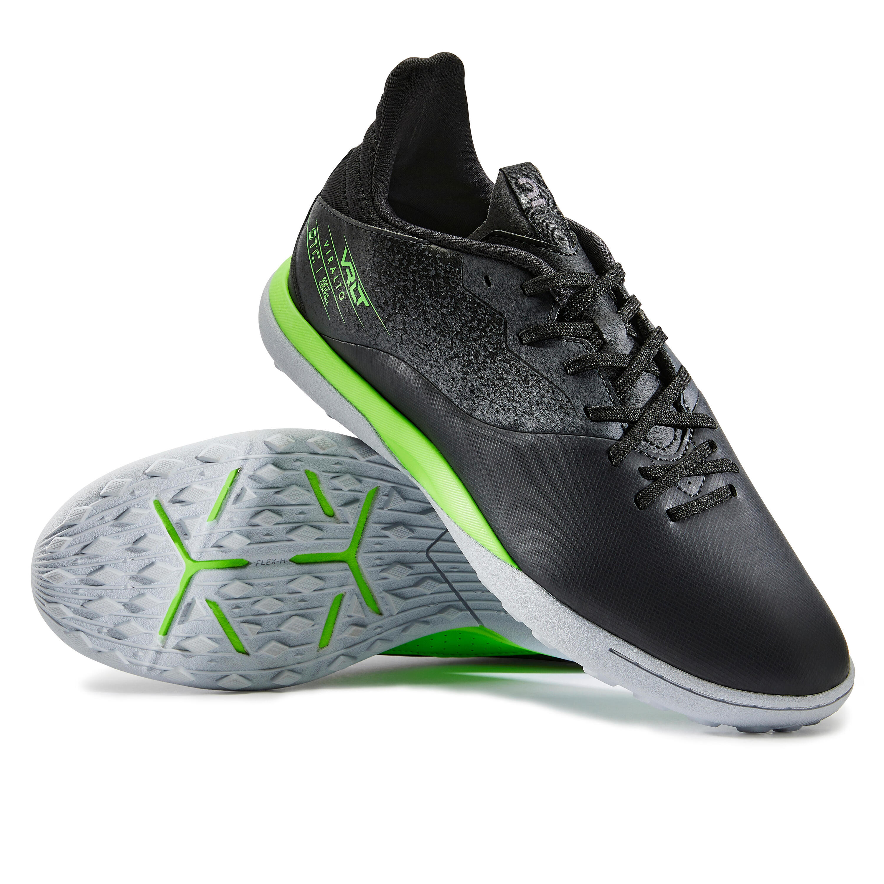 Adult Boots Viralto 1 Turf - Black/Green 8/9