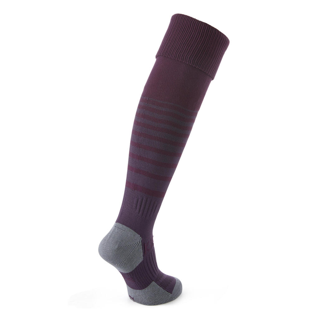 Damen Fussball Stutzen mit Socken - FSK 500 violett 