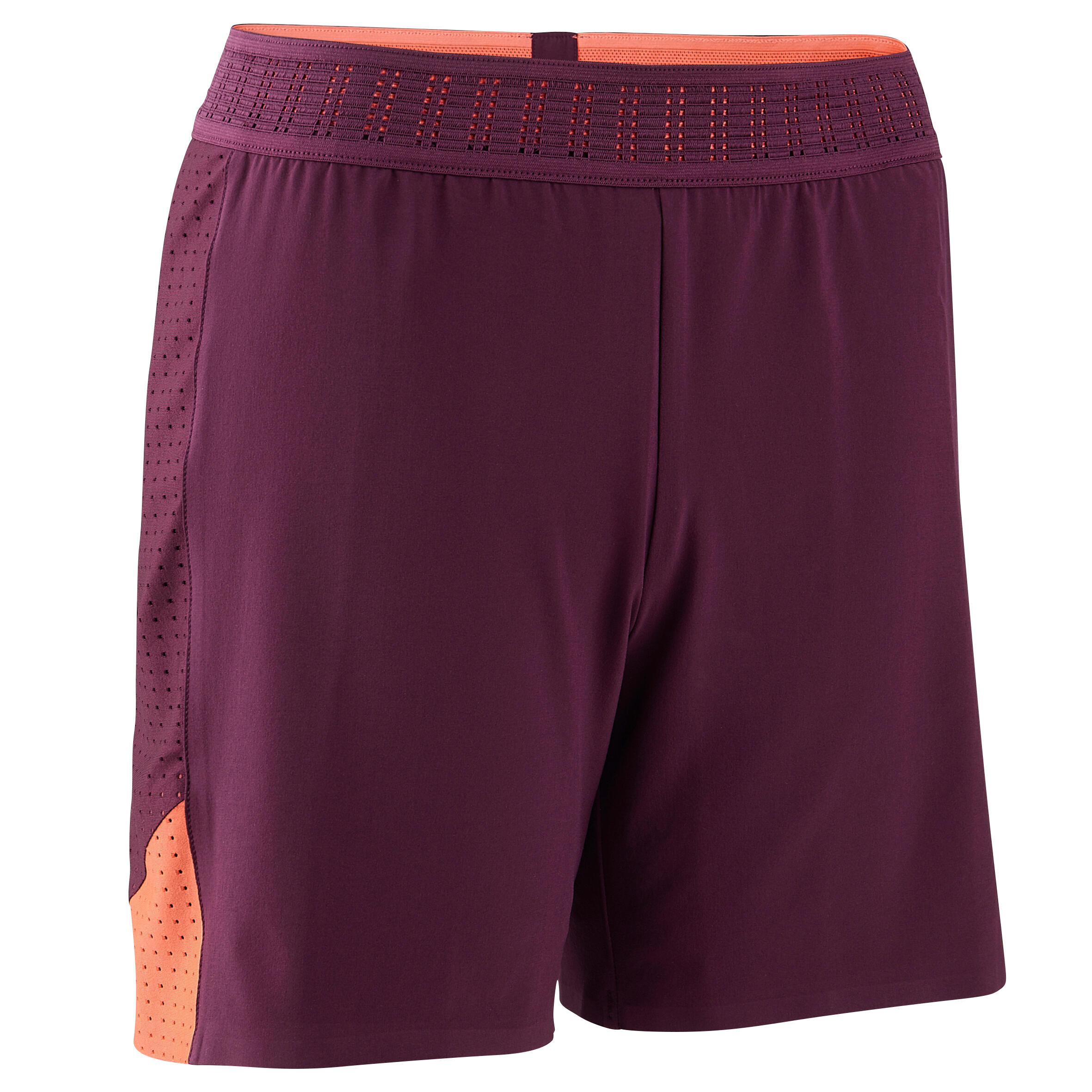 Women's Football Shorts F900 - Purple 1/19