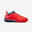 Chaussure de football enfant pour terrain dur VIRALTO III TURF TF rouge gris