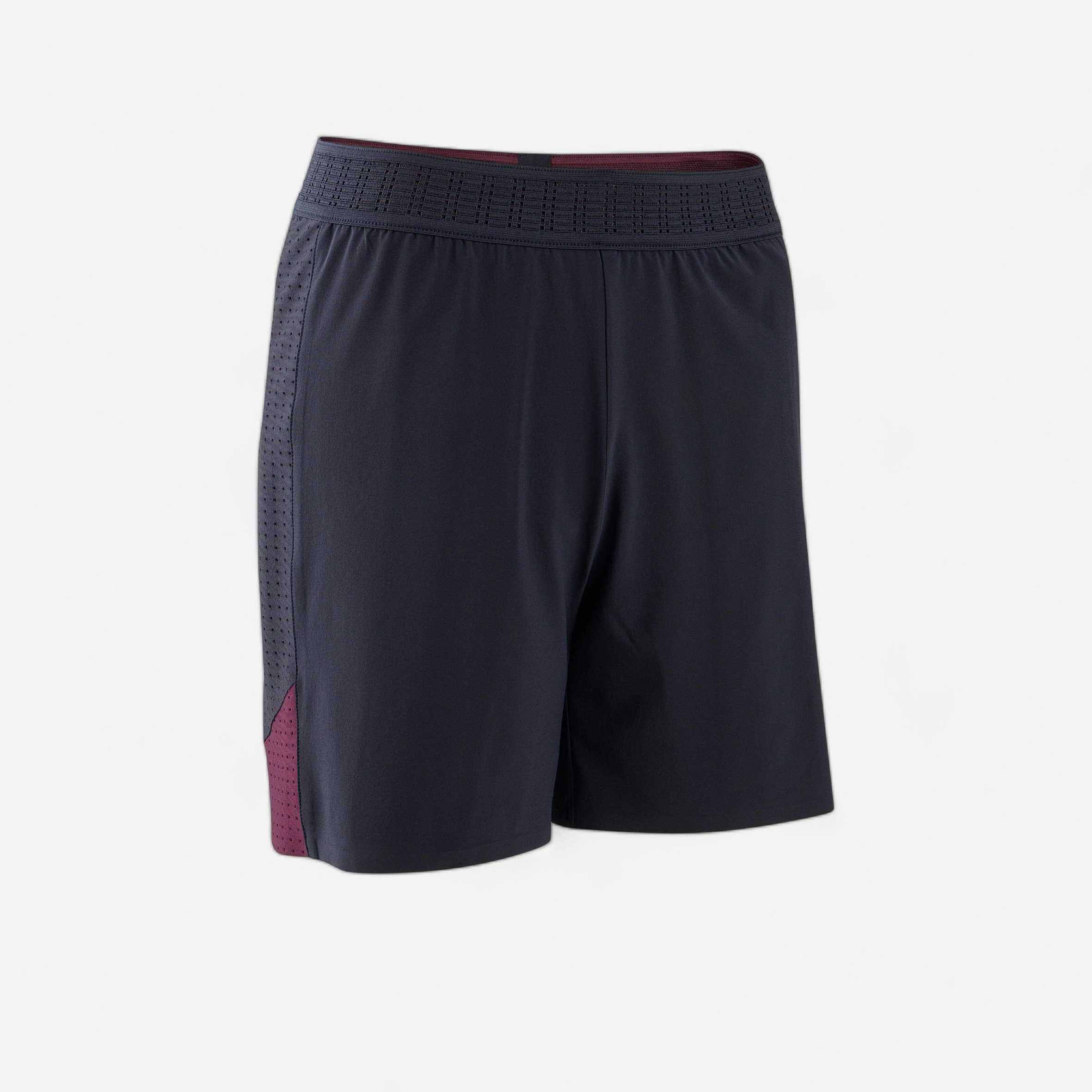 Short de football femme F900 Bleu Noir