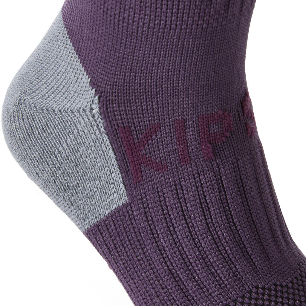Damen Fussball Stutzen mit Socken - FSK 500 violett 