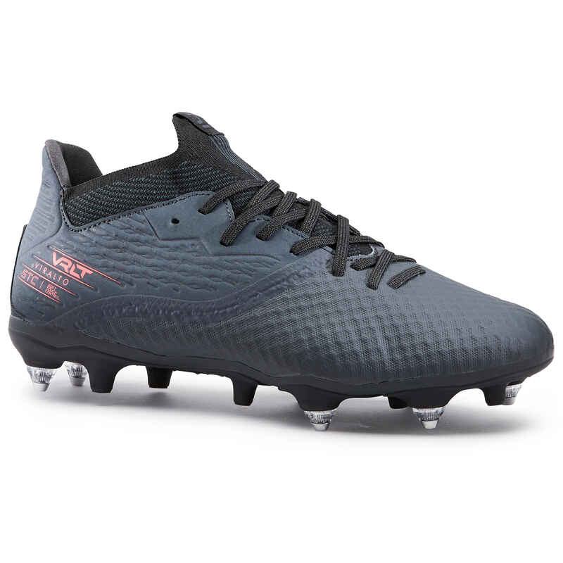 Football Boots Viralto III 3D Air Mesh SG Black Decathlon