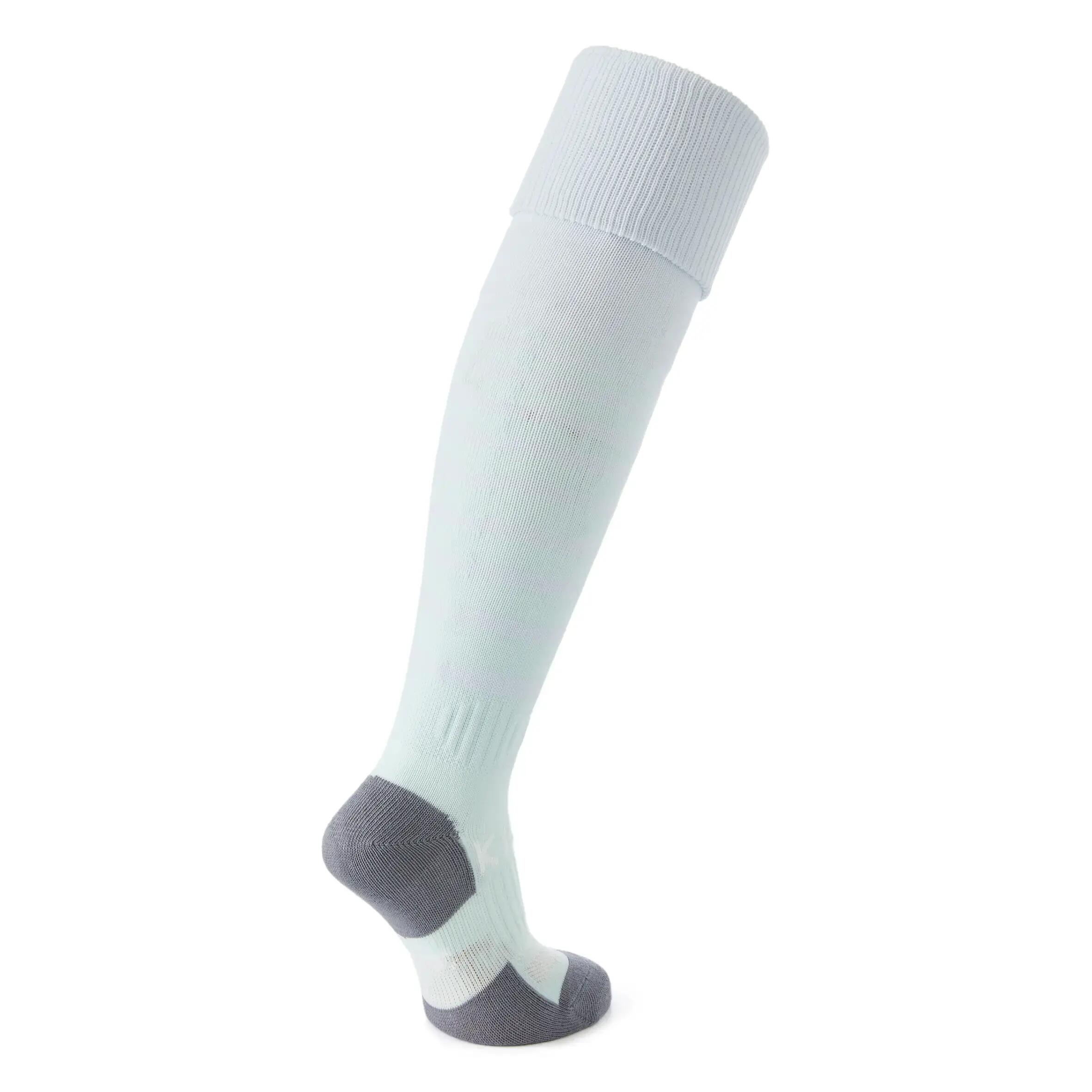 Football Socks FSK500 - Grey/Green 2/4