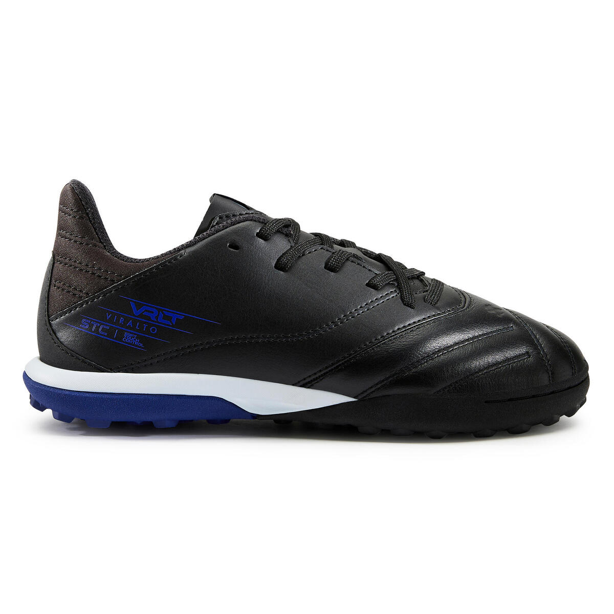 CHAUSSURES DE FOOTBALL VIRALTO II CUIR TF NOIR ENFANT
