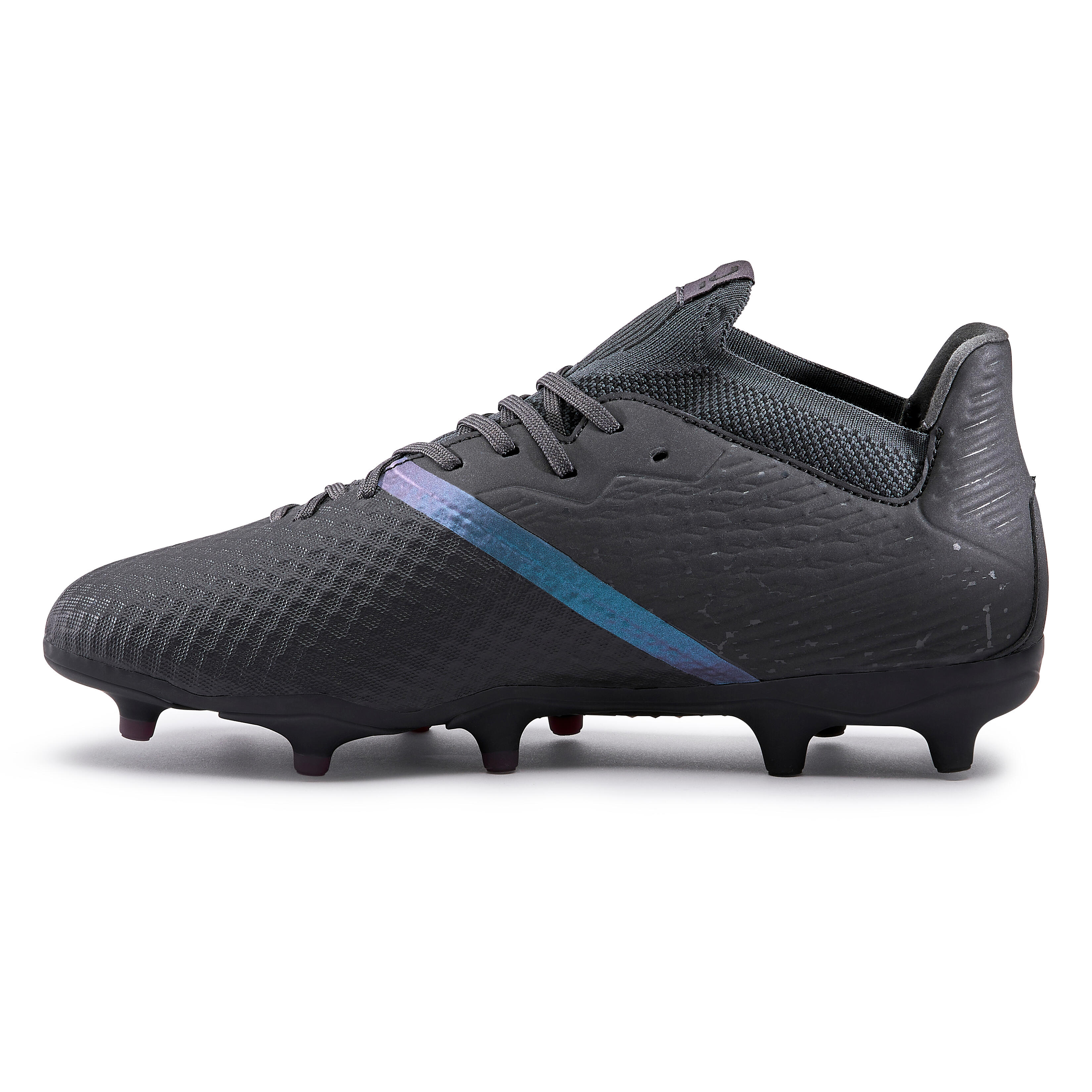 Men's Soccer Cleats - Viralto III  Grey/Black - KIPSTA