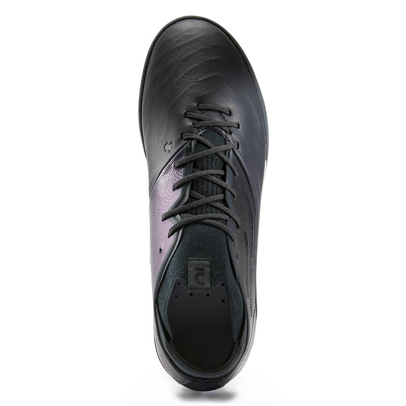 Premium Leather Turf Football Boots Viralto IV TF - Black