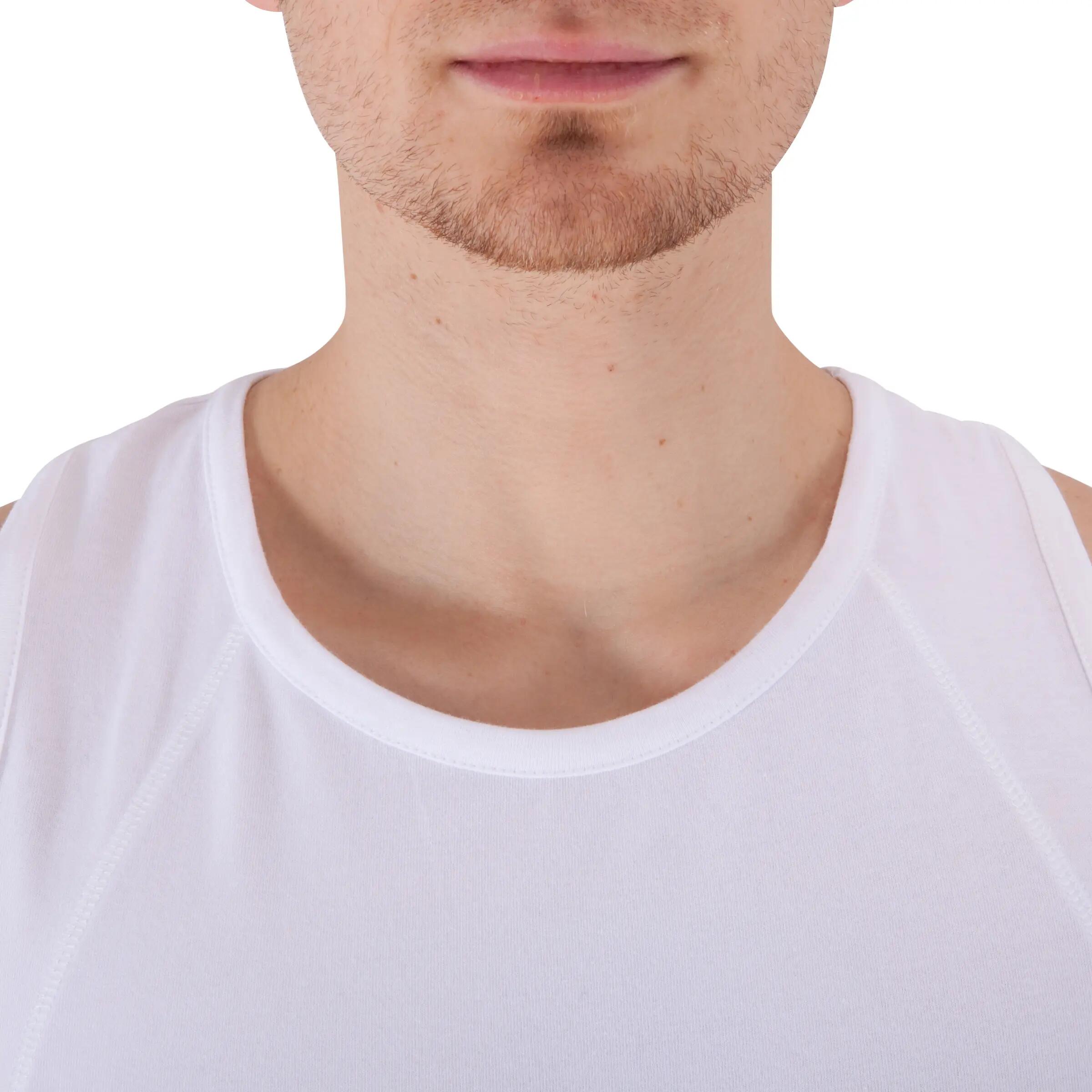 Dry Skin Bodybuilding Tank Top - White 6/12
