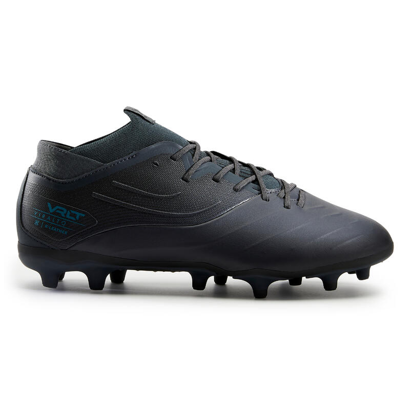 Botas de Fútbol Viralto IV FG Premium Piel Adulto Negro