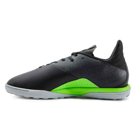 حذاء كرة قدم Viralto I نعل TF للعشب- أسود وأخضر