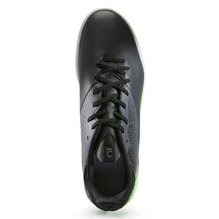 حذاء كرة قدم Viralto I نعل TF للعشب- أسود وأخضر