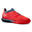 Chaussure de football enfant pour terrain dur VIRALTO III TURF TF rouge gris