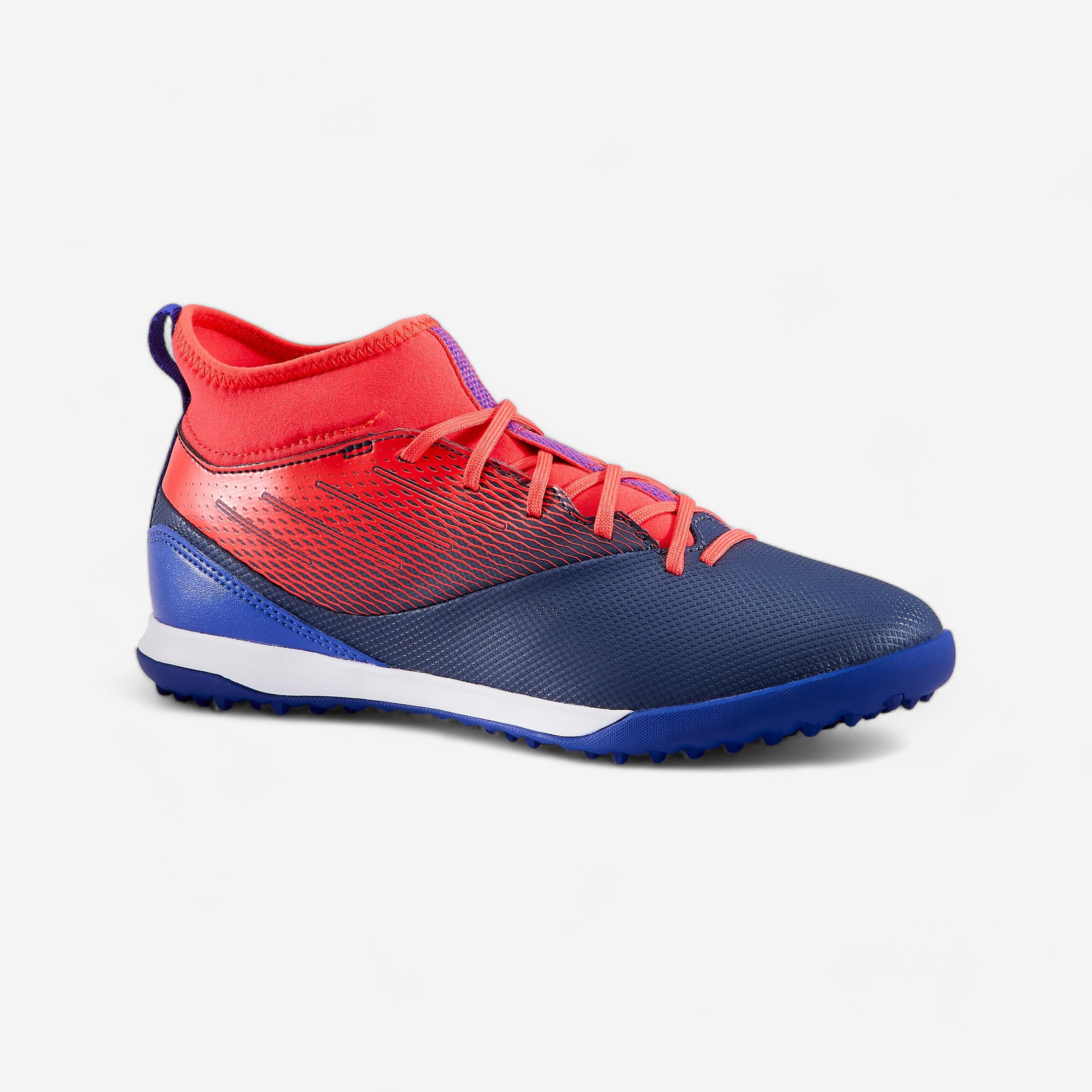 Scarpe calcetto bambino AGILITY 500 HG blu.jpg