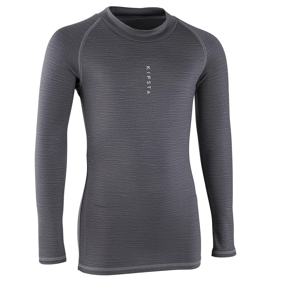 SOUSVETEMENT THERMIQUE HAUT MANCHES LONGUES ENFANT KEEPCONFORT 100 KIPSTA Decathlon