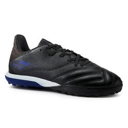 Kids' Hard Pitch Football Boots Viralto II Leather HG - Black/Blue