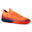 CHAUSSURES DE FOOTBALL ENFANT A LACETS CLR TURF TF ORANGE