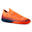 Kids' Lace-Up Football Boots CLR Turf TF - Orange