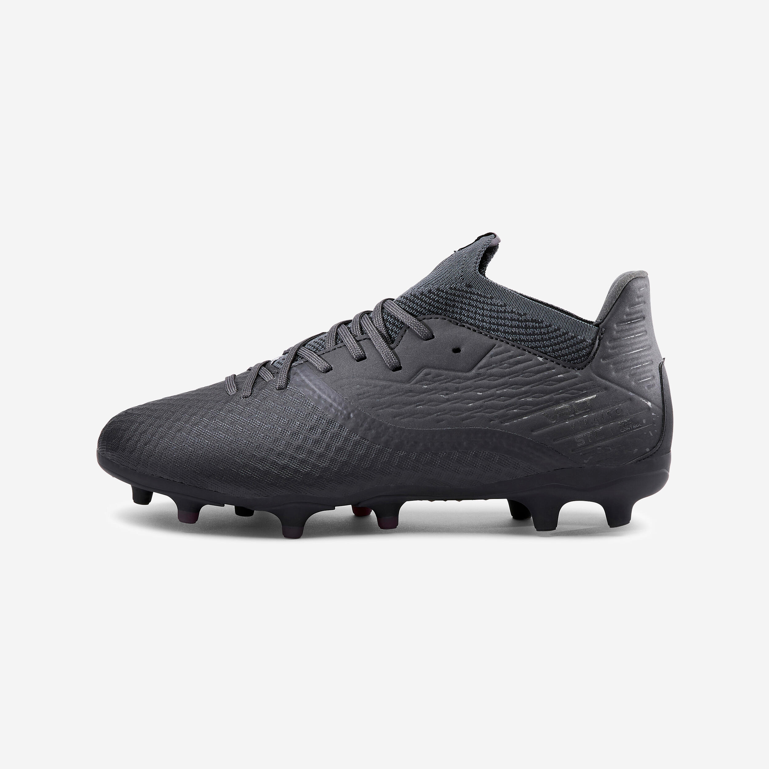 Chaussures de soccer – Viralto 3 FG noir - KIPSTA