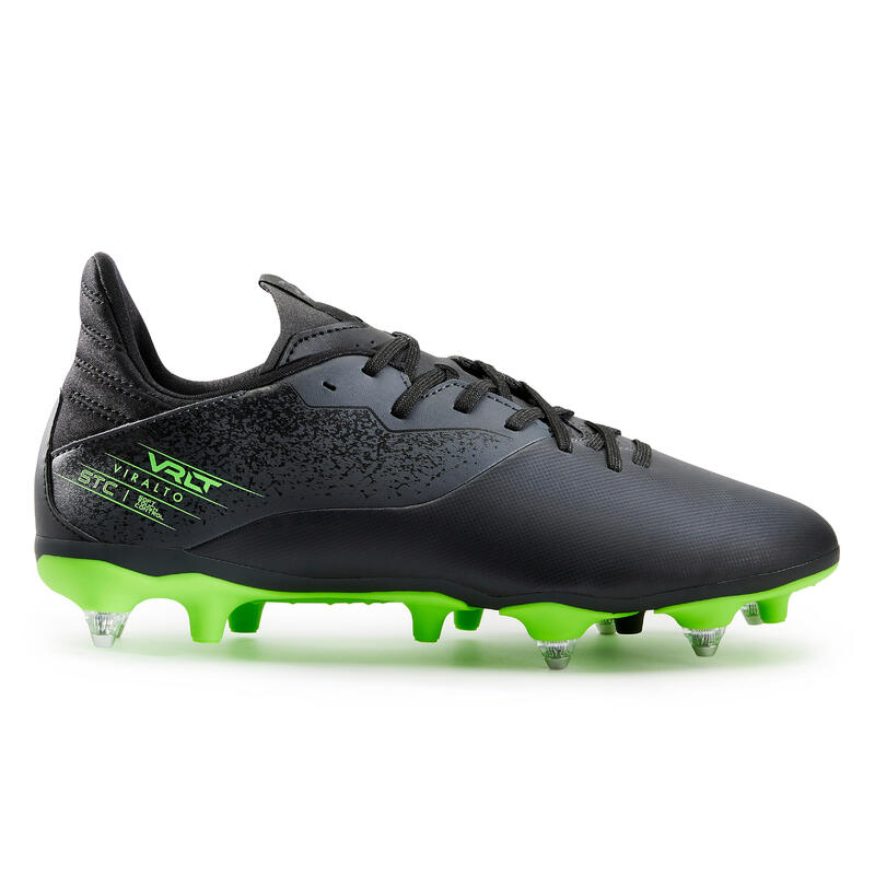 CHAUSSURES DE FOOTBALL VIRALTO I SG NOIR ET VERT