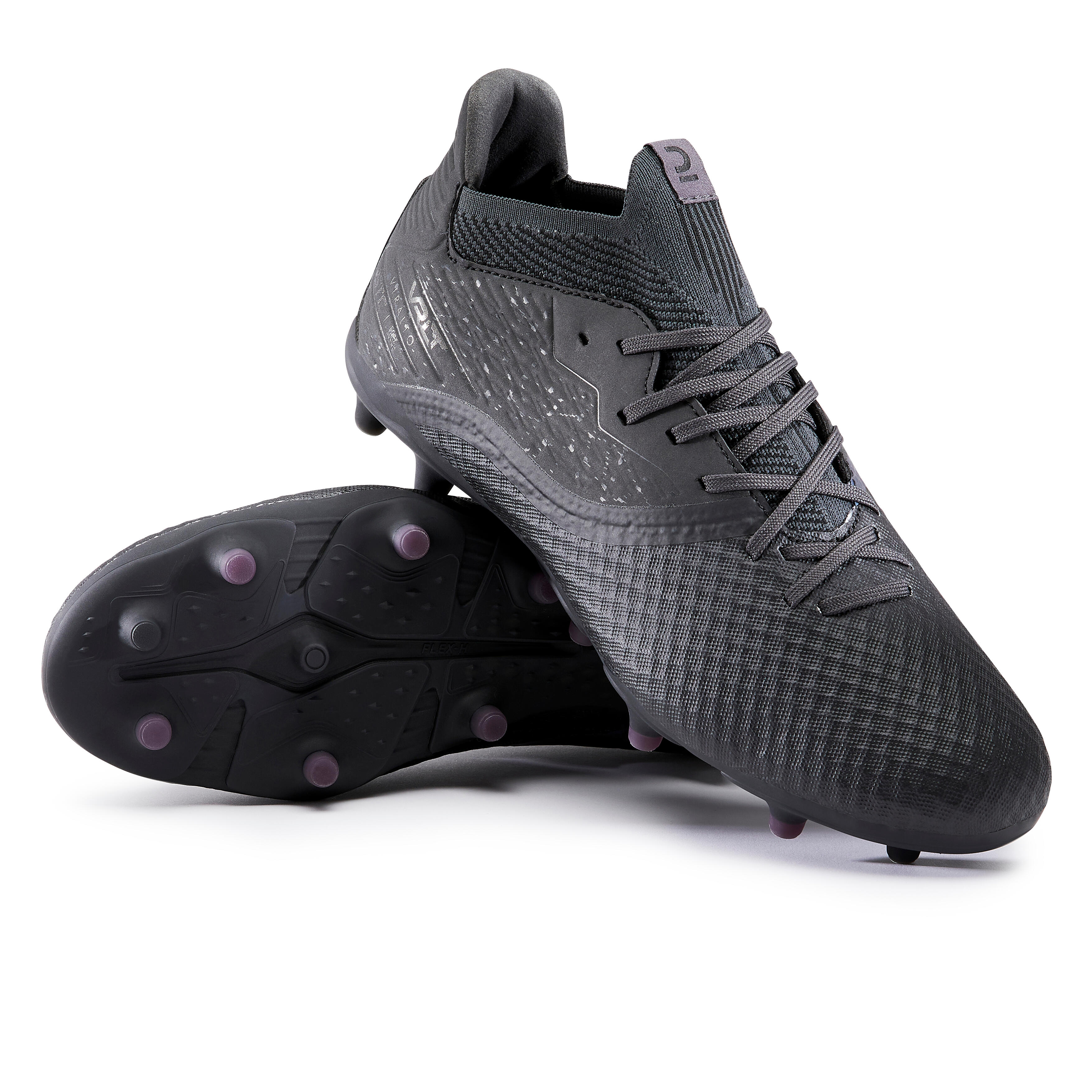 Men's Soccer Cleats - Viralto III Grey/Black - smoked black, Carbon ...