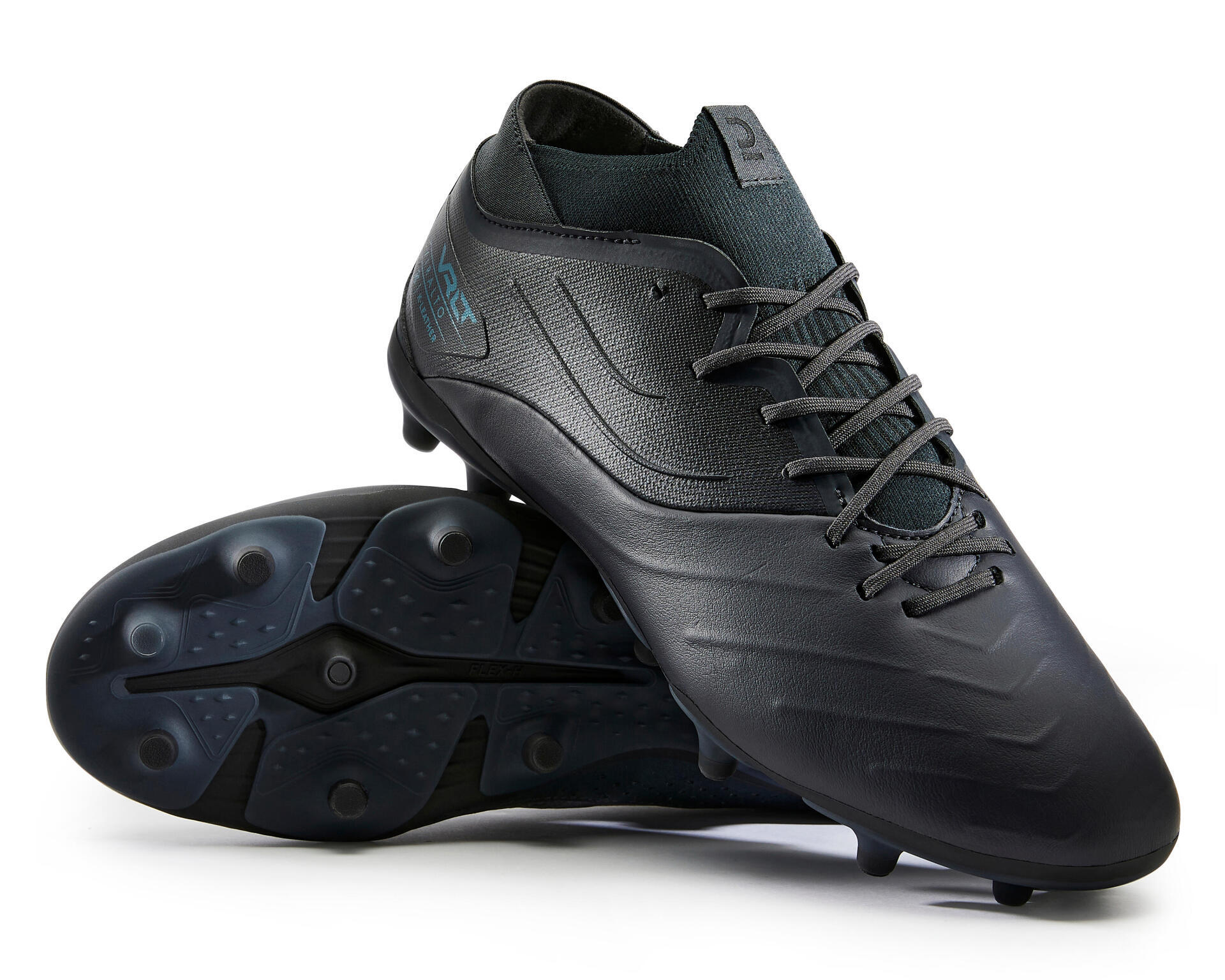 Leather MG Football Boots Viralto IV Premium - Black