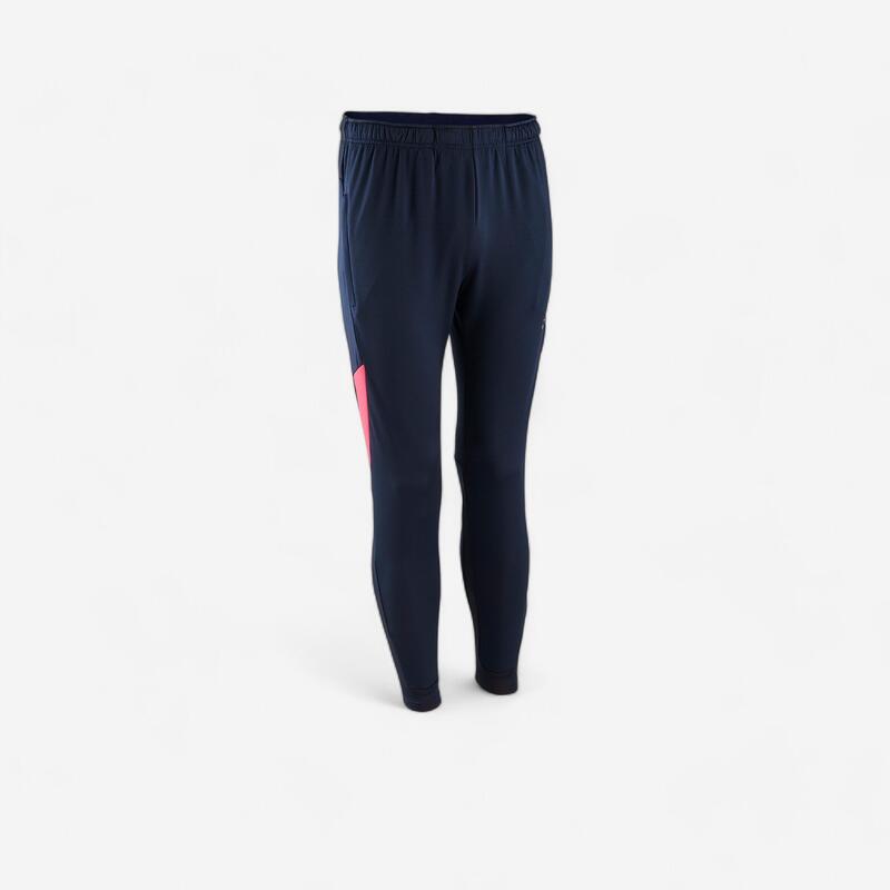 Pantalón de chádal Fútbol Adulto Kipsta T540 azul oscuro