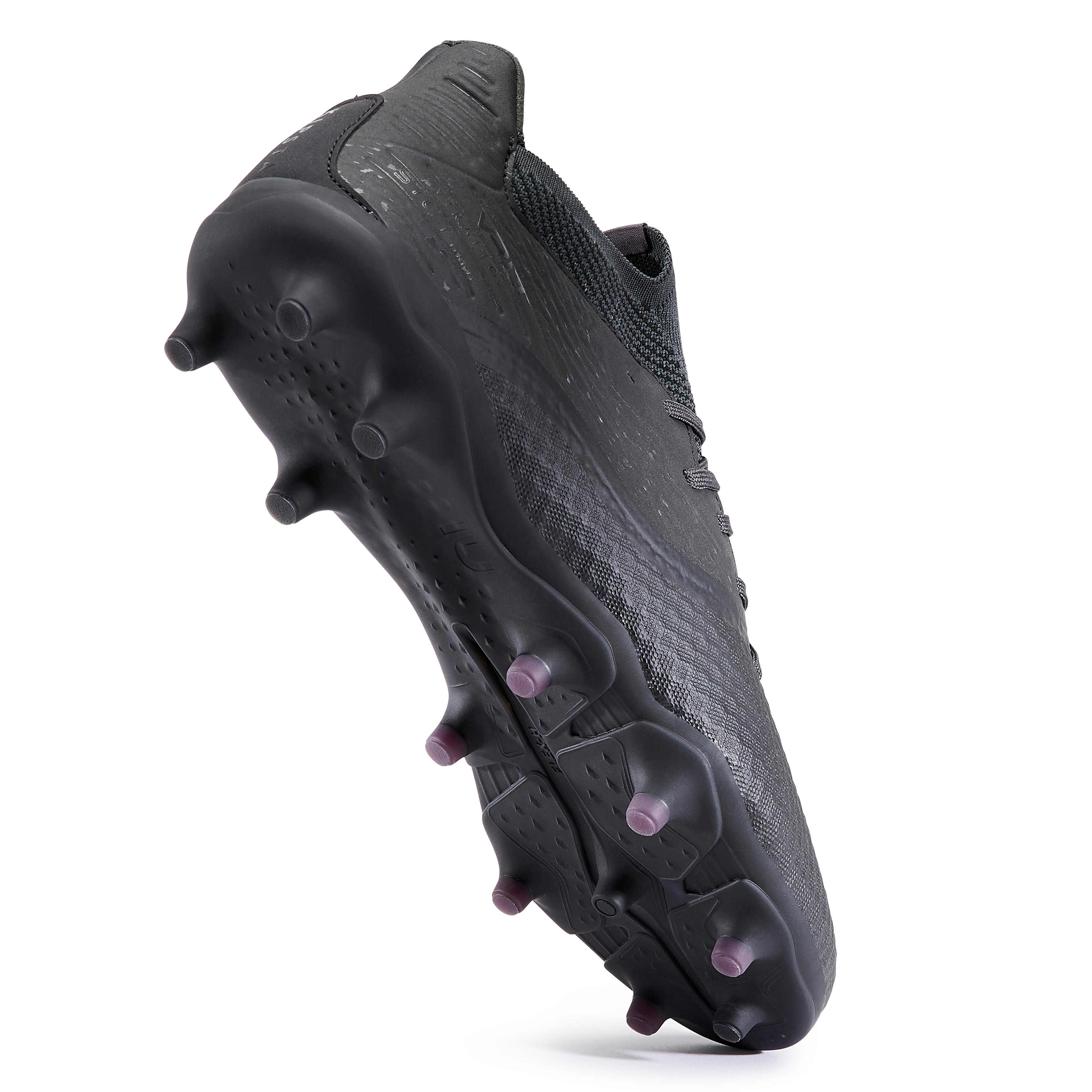 Chaussures de soccer – Viralto 3 FG noir - KIPSTA