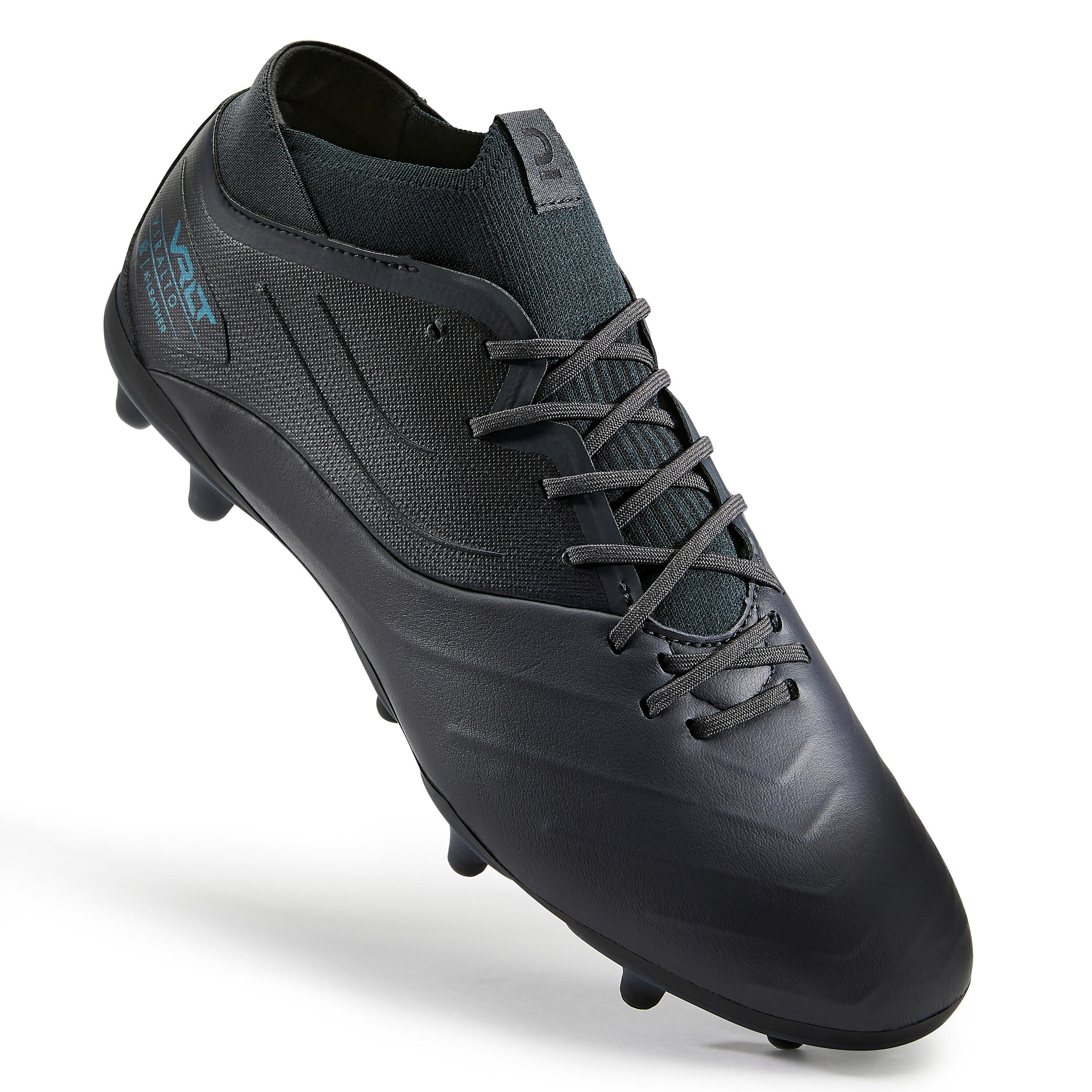 Leather Football Boots Viralto IV Premium FG - Black 4/9