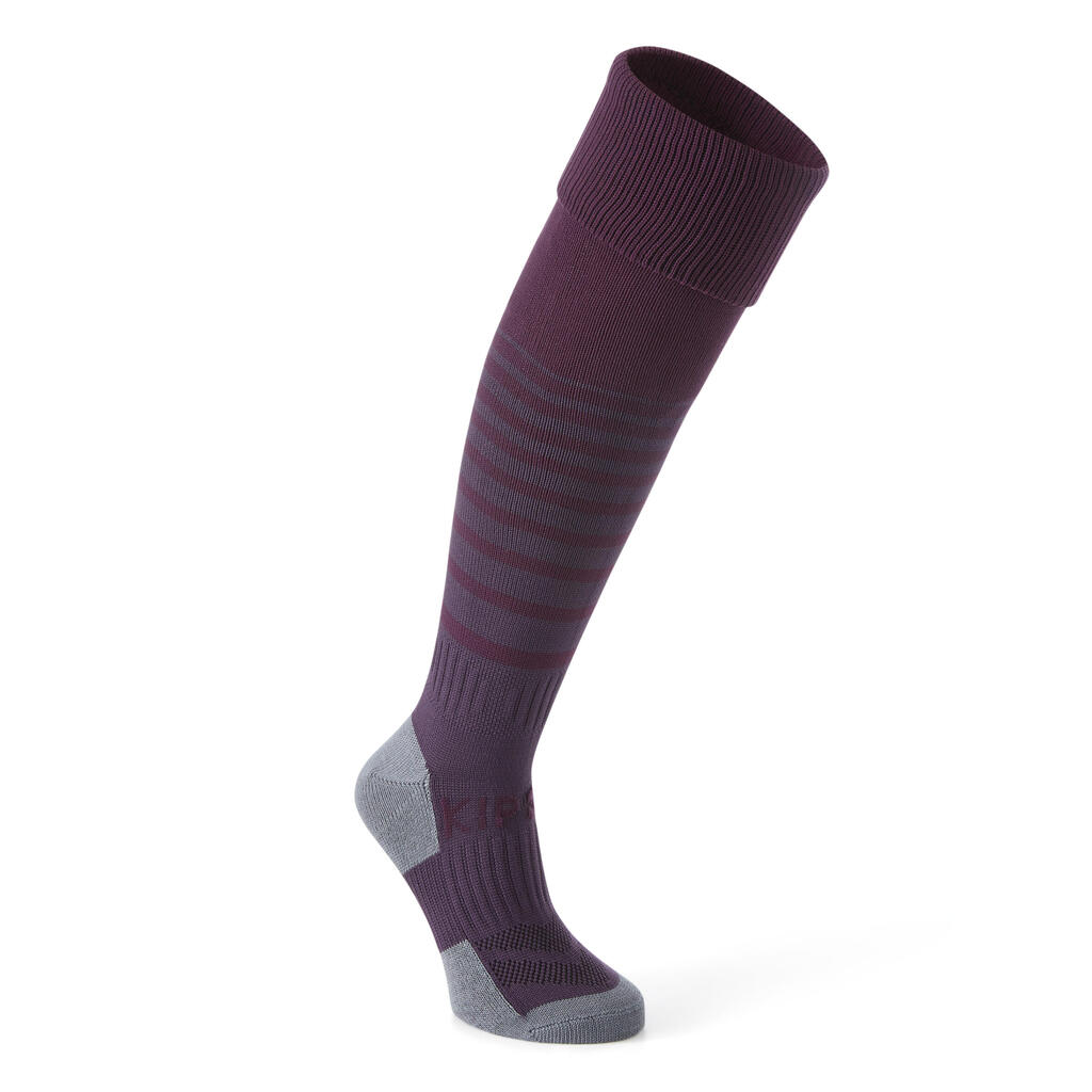 Damen Fussball Stutzen mit Socken - FSK 500 violett 