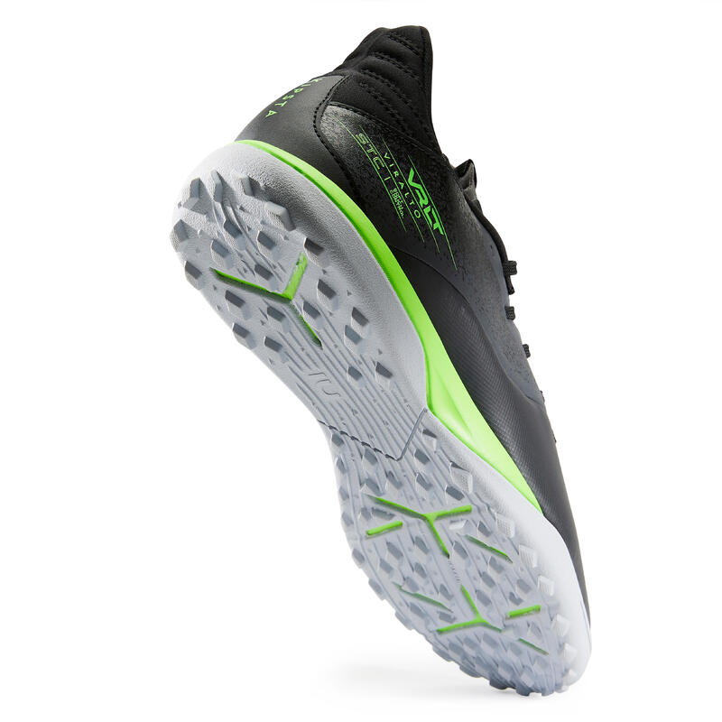 CHAUSSURES DE FOOTBALL VIRALTO I TURF TF NOIR ET VERT