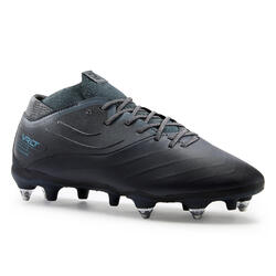 Botas de Fútbol Viralto IV Premium piel SG taco aluminio adulto negro