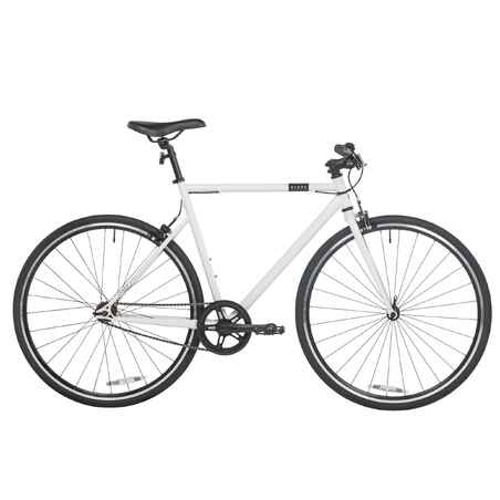 Bicicleta urbana sin cambios Speed 500 Blanco