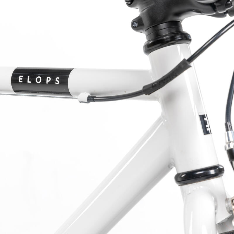 Single Speed / Fixie Elops Speed 500 Bike - White